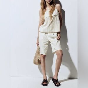 NWT H&M A-Line Strappy Stripe Tank Top
Size XS